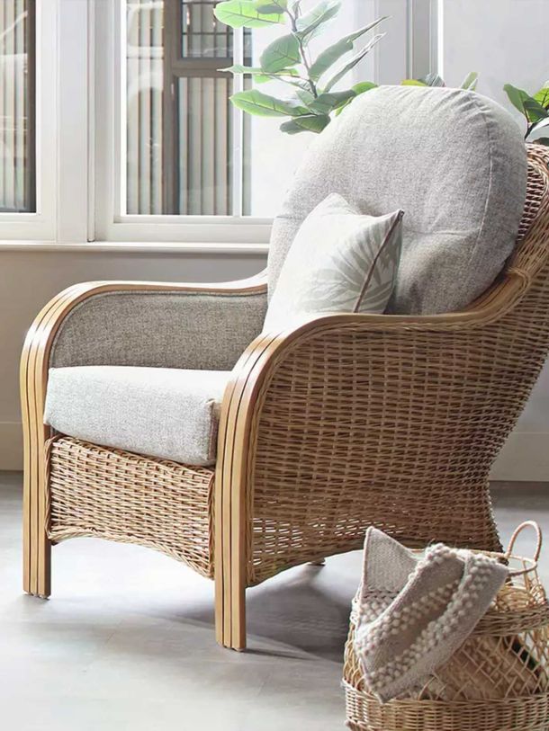 Desser Centurion Rattan Lounge Chair