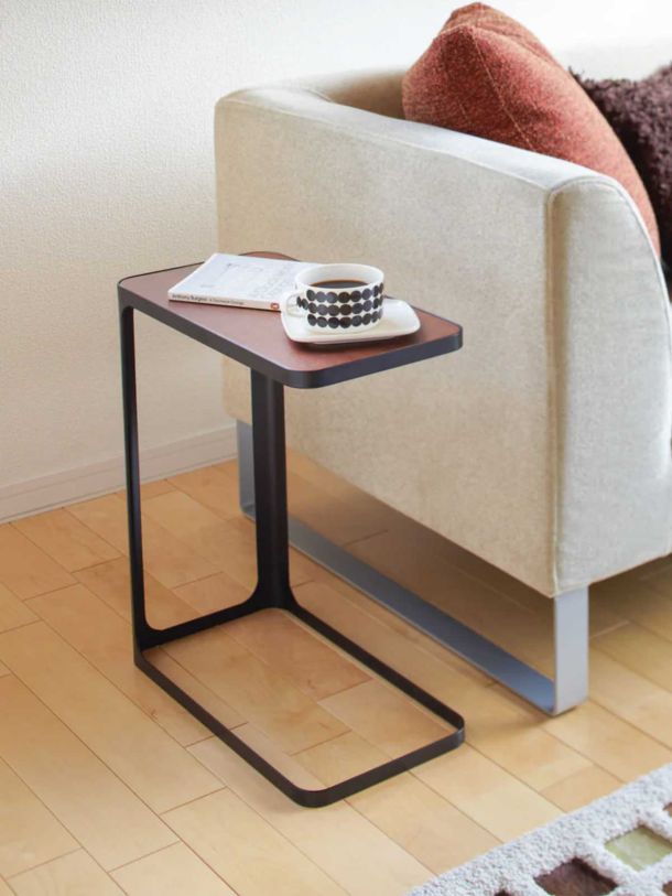 C Shaped Side Table