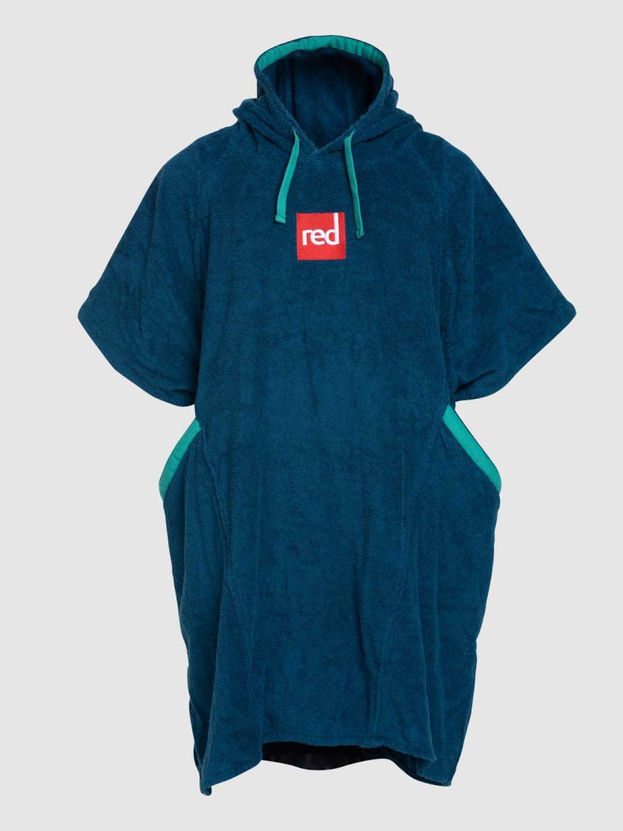 Navy Towelling Change Robe