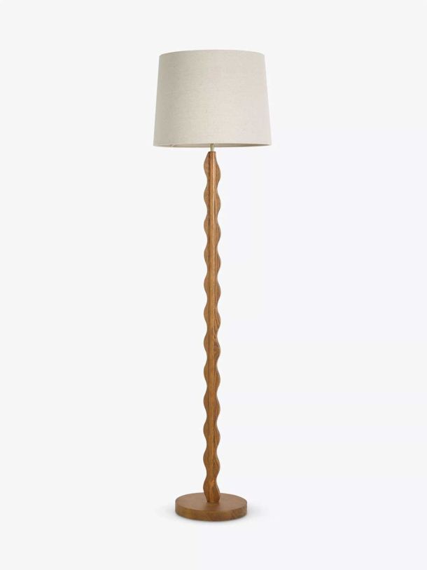 Wiggle Wooden Floor Lamp