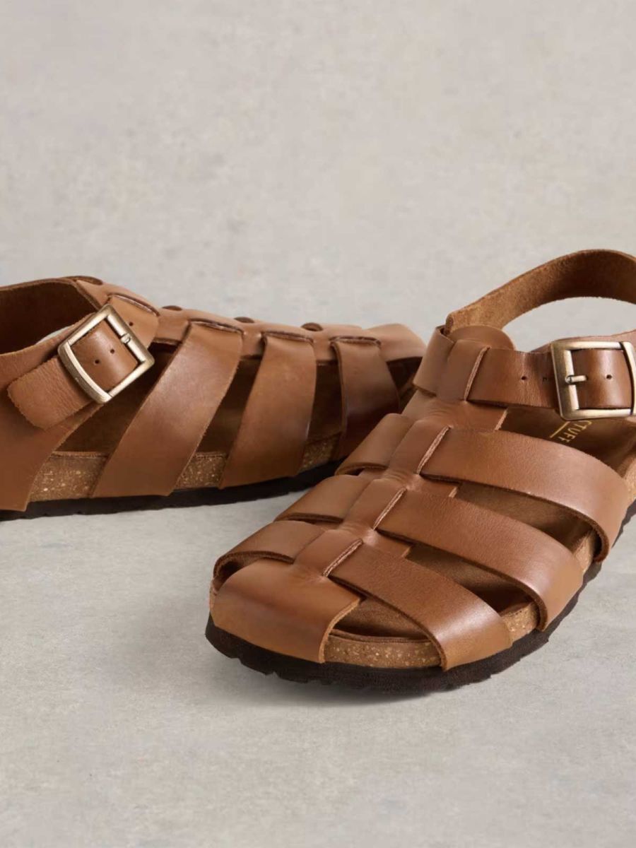 Leather Fisherman Sandals