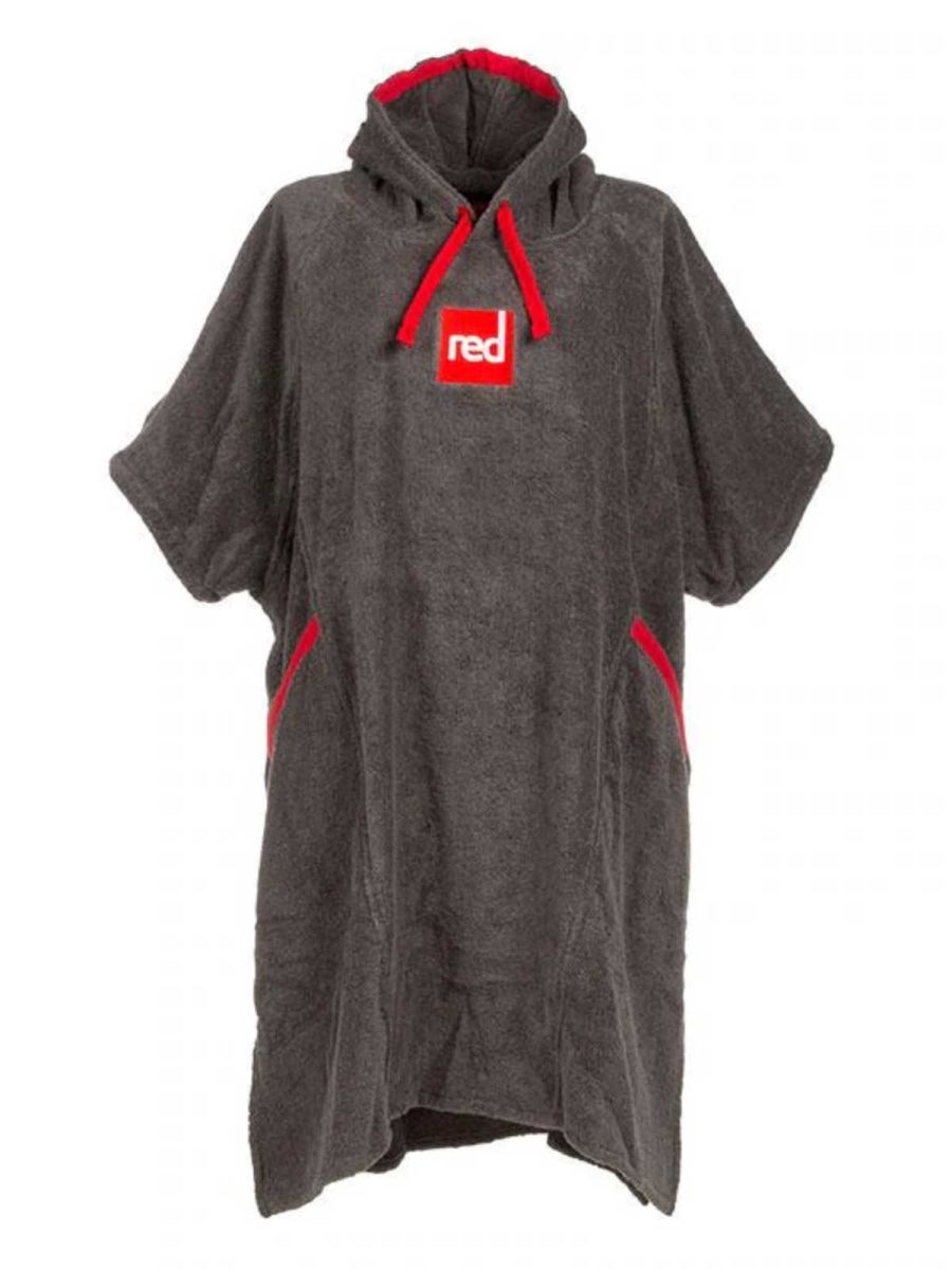 Red Kids Towelling Change Robe