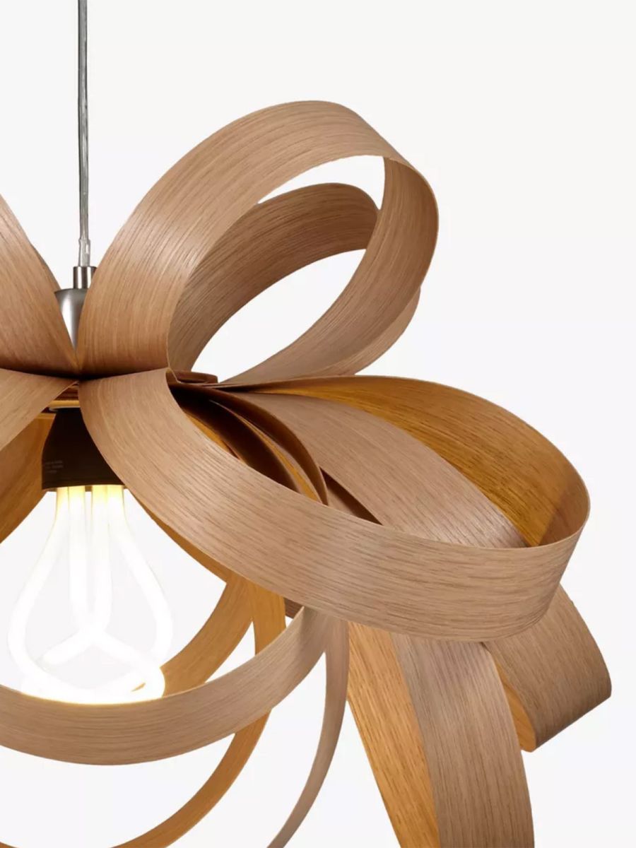 Tom Raffield Skipper Oak Pendant Light