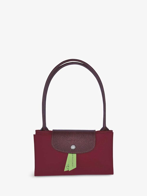 Le Pliage Green Recycled Canvas Small Shoulder Bag
